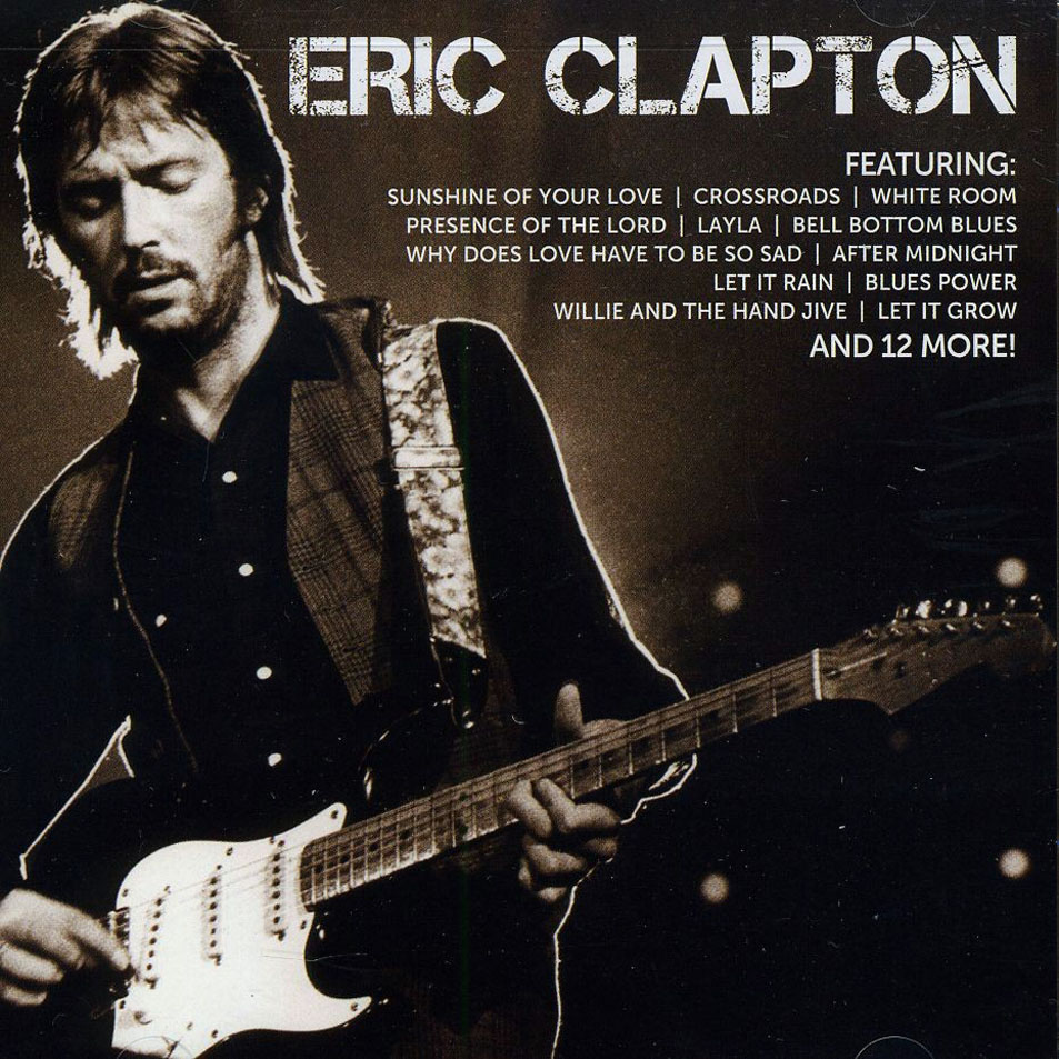 Cartula Frontal de Eric Clapton - Icon (2 Cd's)