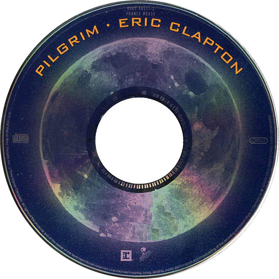 Cartula Cd de Eric Clapton - Pilgrim