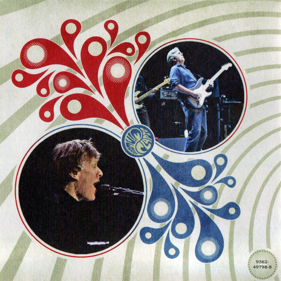 Cartula Interior Frontal de Eric Clapton & Steve Winwood - Live From Madison Square Garden