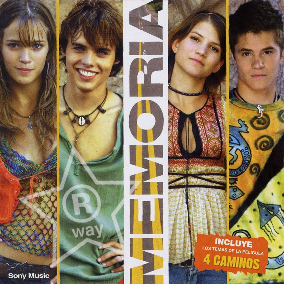 Cartula Frontal de Erreway - Memoria