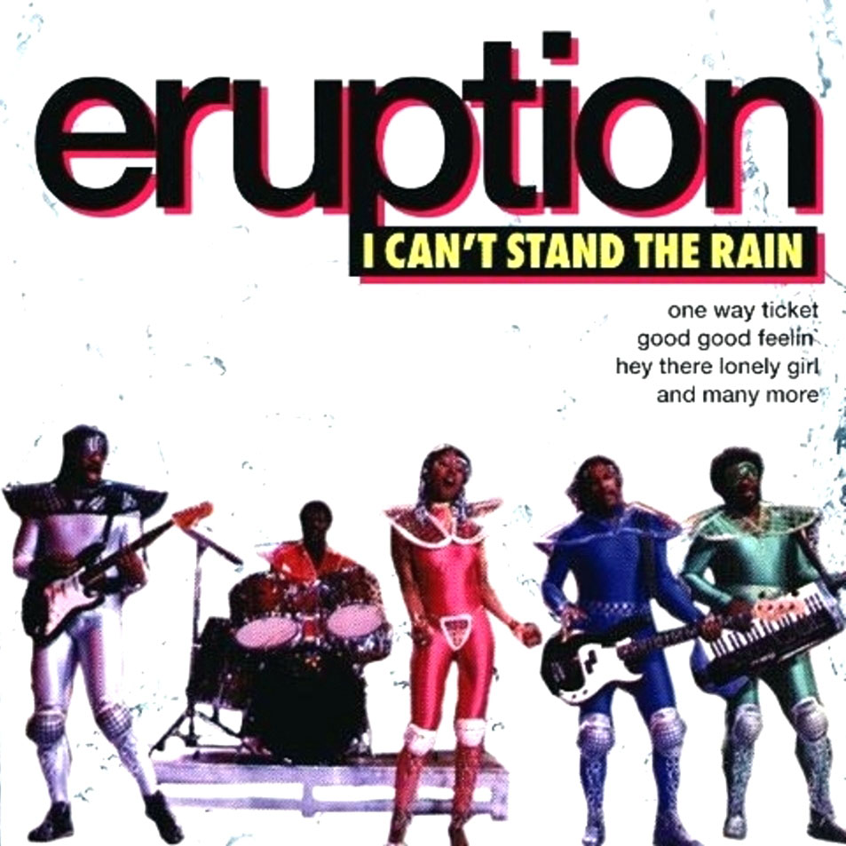 Cartula Frontal de Eruption (Reino Unido) - I Can't Stand The Rain