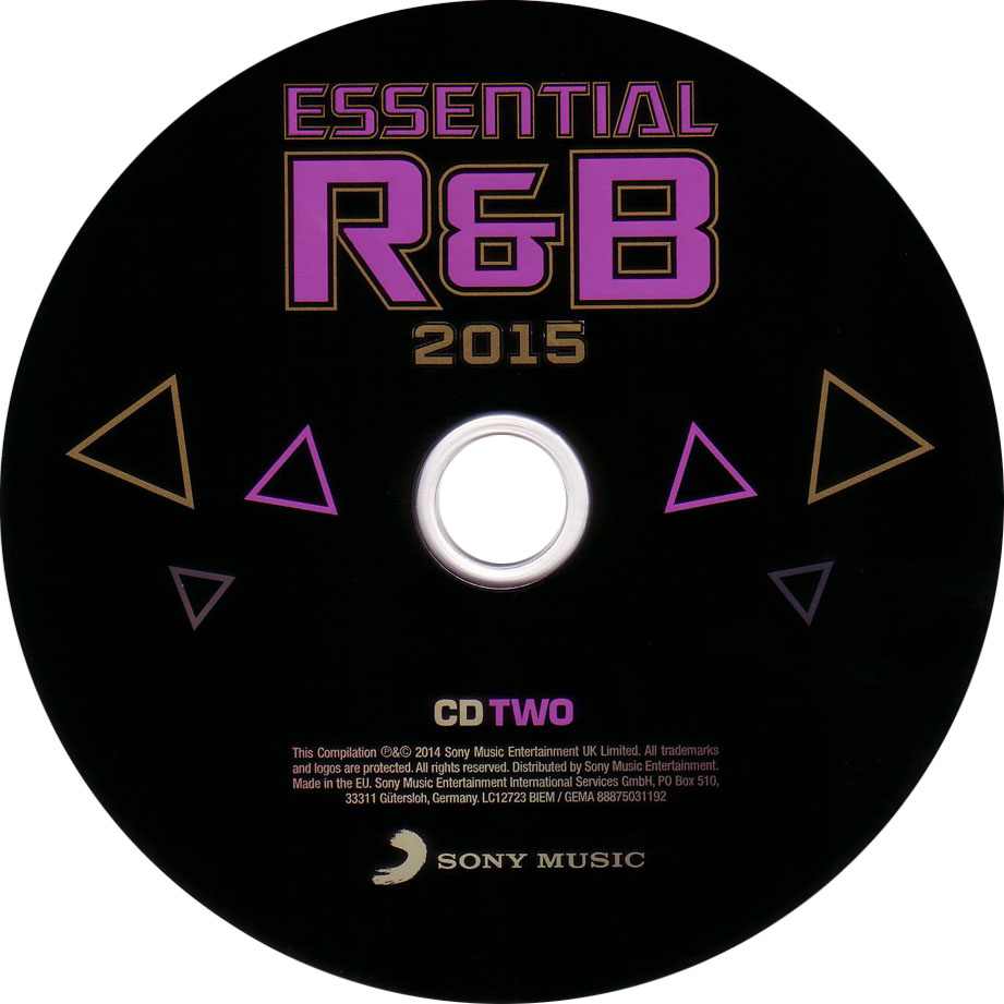 Cartula Cd2 de Essential R&b 2015