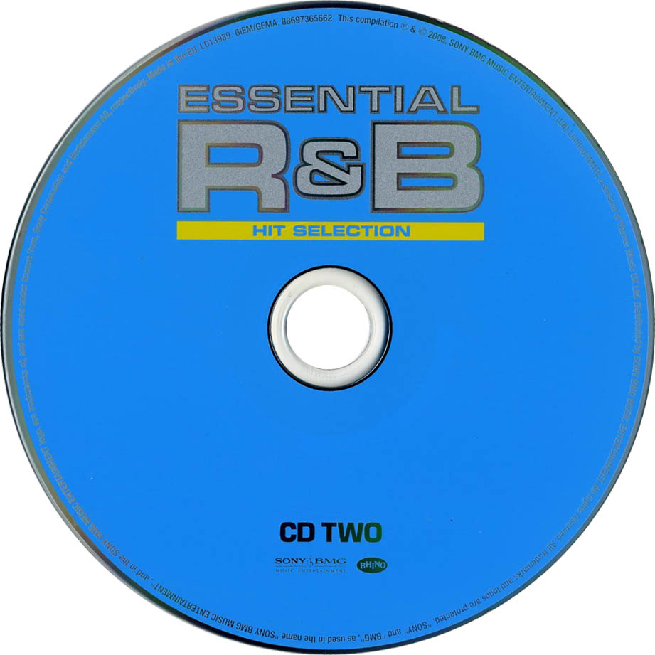 Cartula Cd2 de Essential R&b Hit Selection