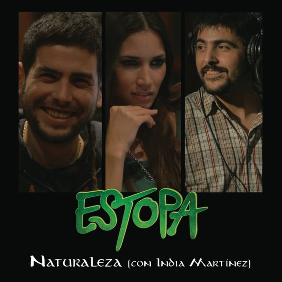 Cartula Frontal de Estopa - Naturaleza (Featuring India Martinez) (Cd Single)