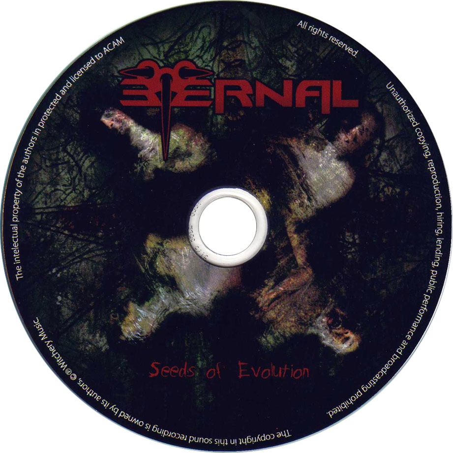 Cartula Cd de Eternal (Costa Rica) - Seeds Of Evolution