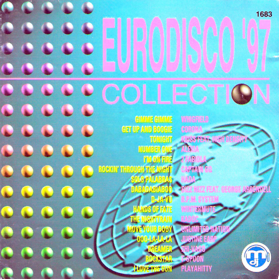 Cartula Frontal de Eurodisco '97 Collection