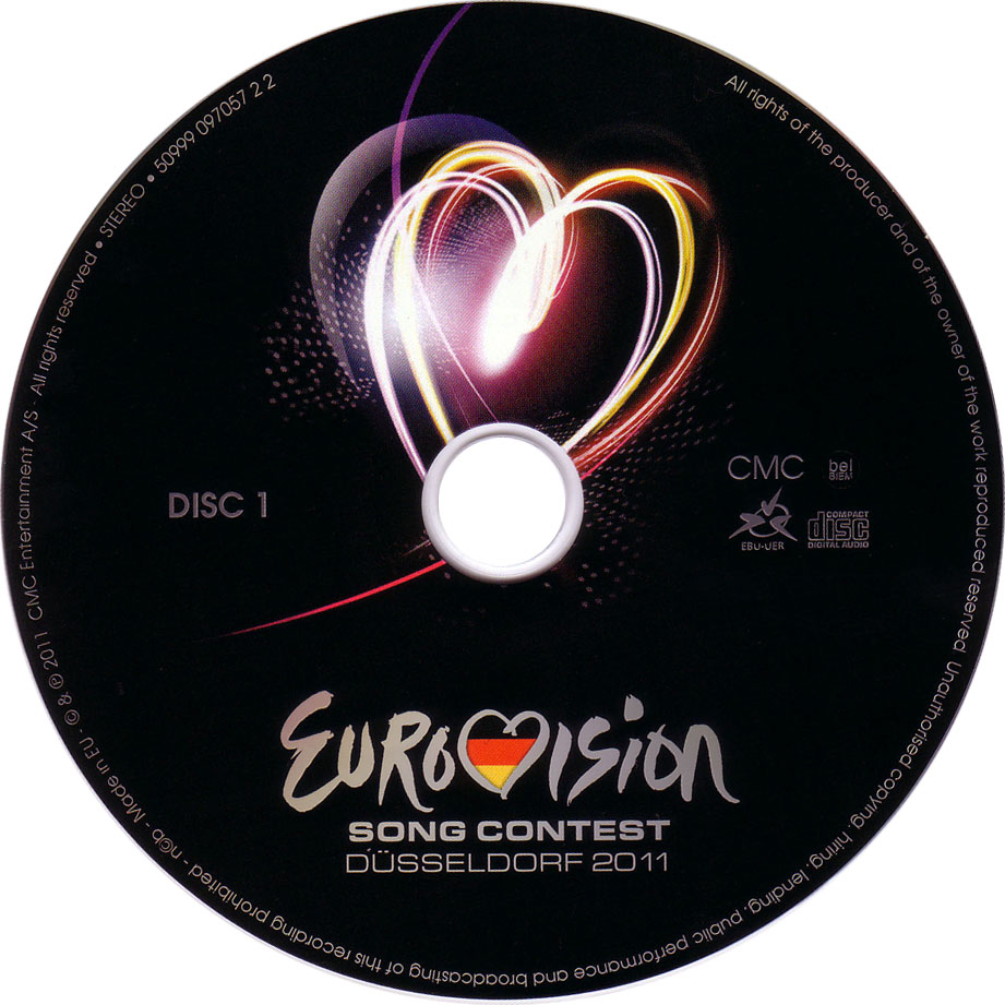 Cartula Cd1 de Eurovision Song Contest Dsseldorf 2011