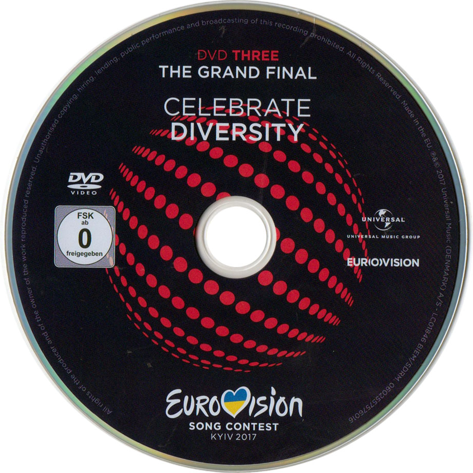 Cartula Dvd3 de Eurovision Song Contest Kiev 2017 (Dvd)