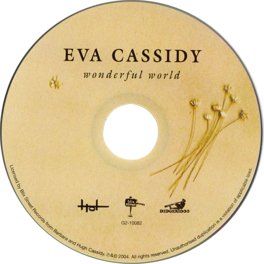 Cartula Cd de Eva Cassidy - Wonderful World