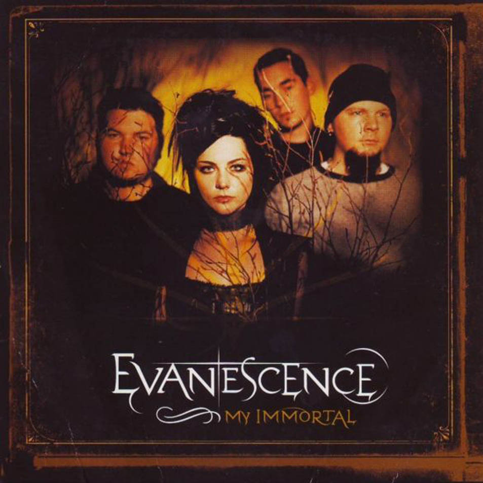 Cartula Frontal de Evanescence - My Immortal (Cd Single)