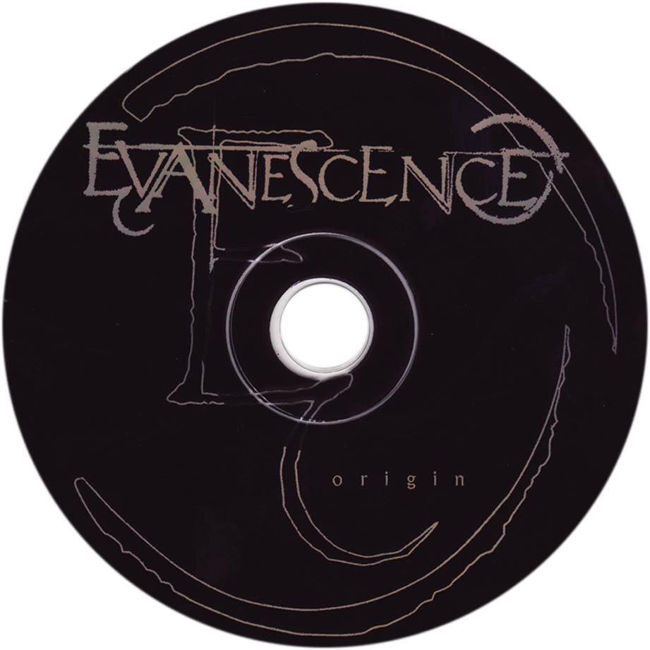 Cartula Cd de Evanescence - Origin
