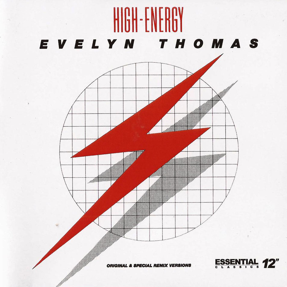 Cartula Frontal de Evelyn Thomas - High Energy (Ep)