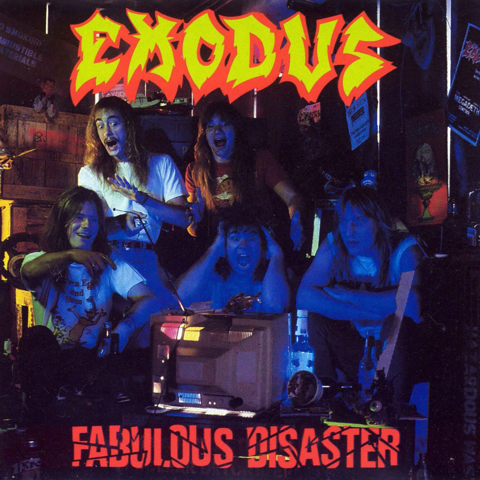 Cartula Frontal de Exodus - Fabulous Disaster