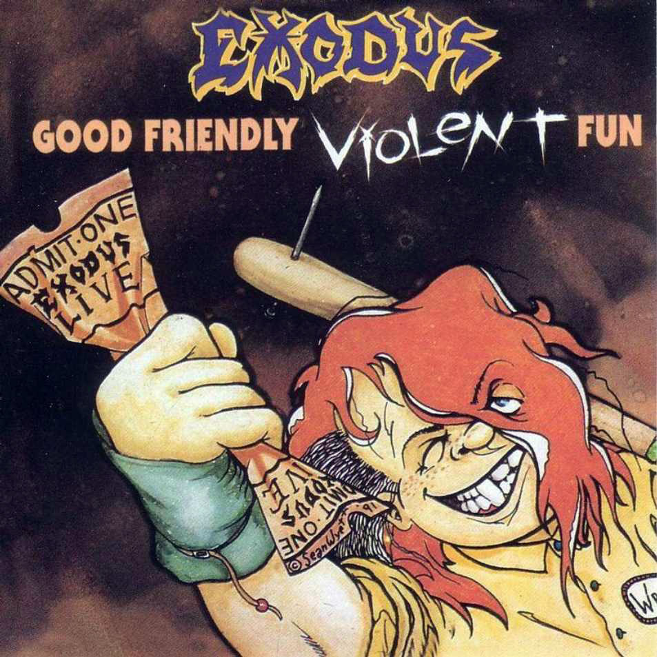 Cartula Frontal de Exodus - Good Friendly Violent Fun