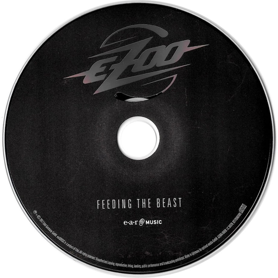 Cartula Cd de Ezoo - Feeding The Beast