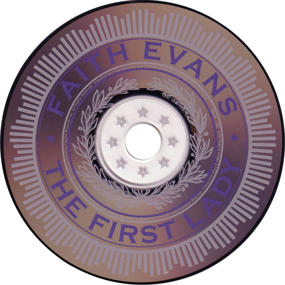 Cartula Cd de Faith Evans - The First Lady