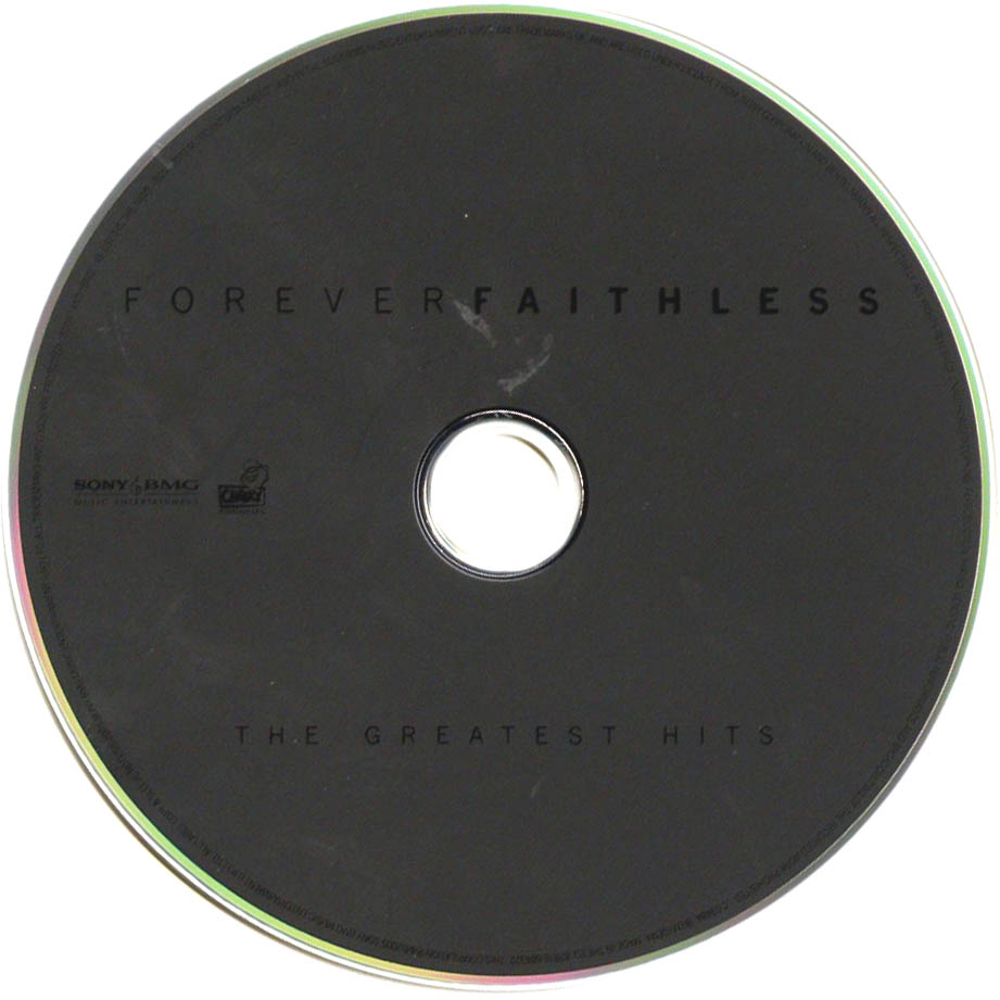 Cartula Cd de Faithless - Forever Faithless (The Greatest Hits)