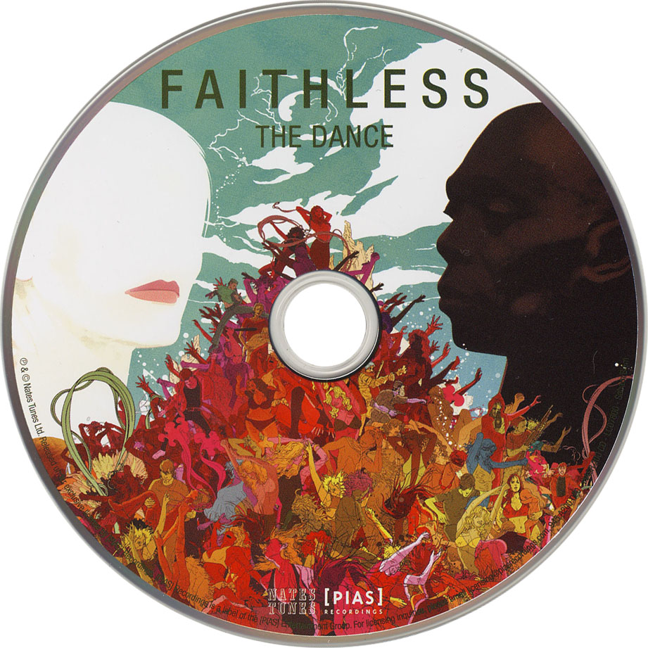 Cartula Cd de Faithless - The Dance