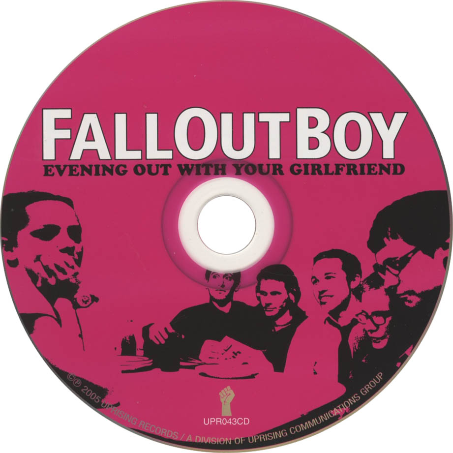 Cartula Cd de Fall Out Boy - Evening Out With Your Girlfriend