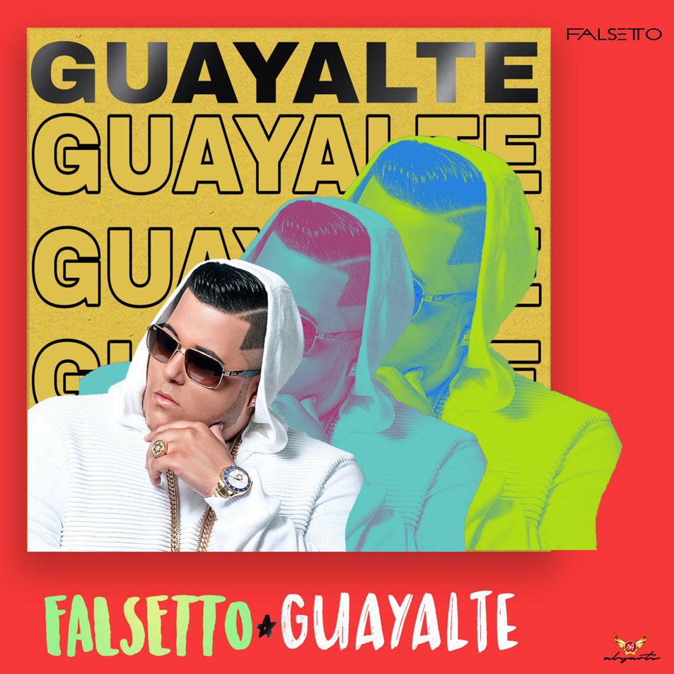 Cartula Frontal de Falsetto - Guayalte (Cd Single)