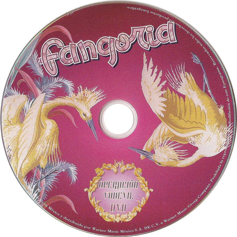 Cartula Dvd de Fangoria - Operacion Vodevil