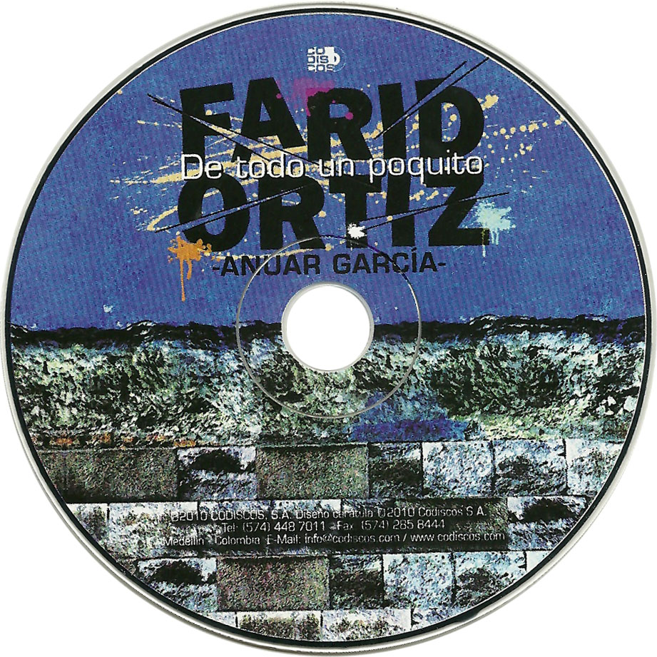 Cartula Cd de Farid Ortiz & Anuar Garcia - De Todo Un Poquito