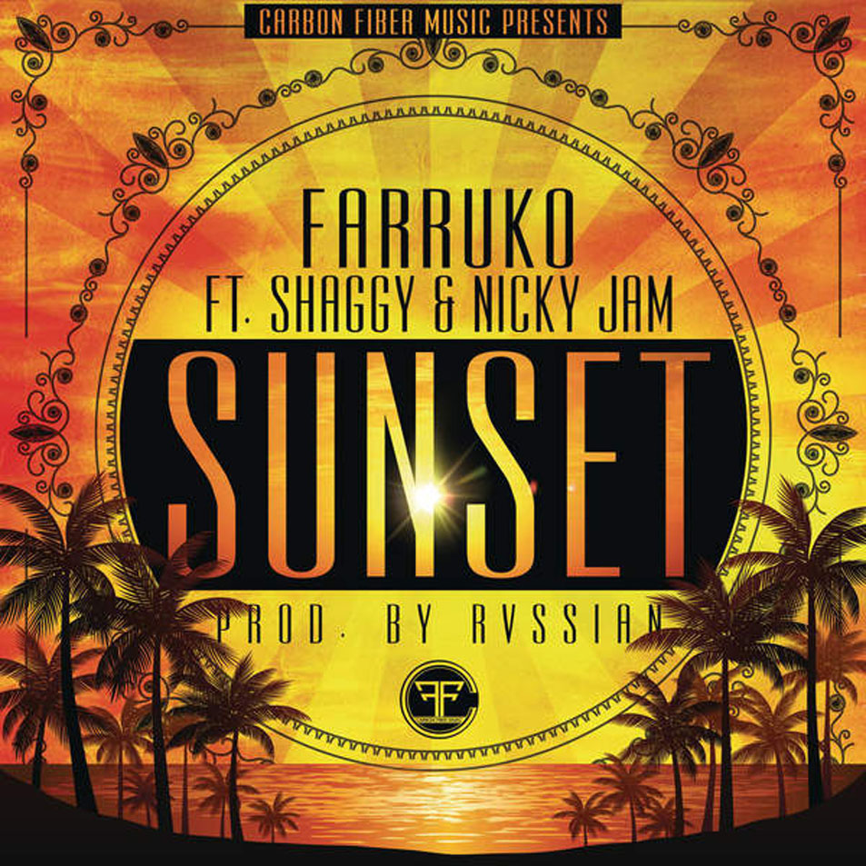 Cartula Frontal de Farruko - Sunset (Featuring Shaggy & Nicky Jam) (Cd Single)