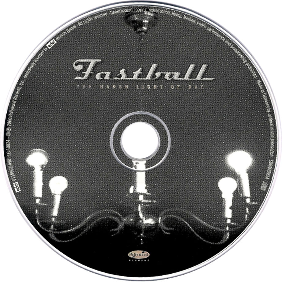 Cartula Cd de Fastball - The Harsh Light Of Day