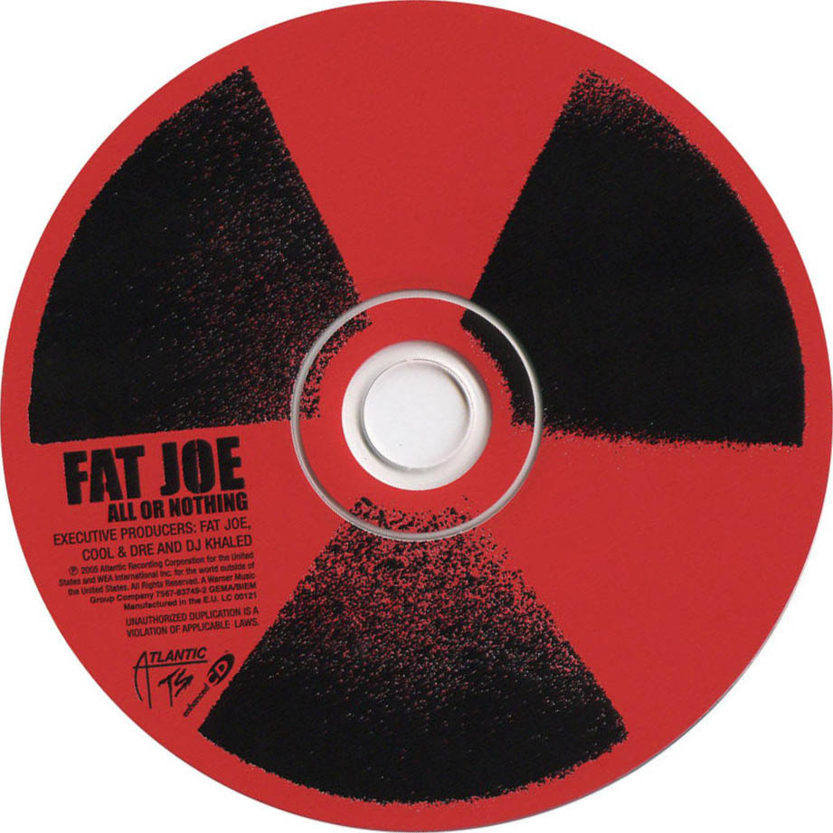 Cartula Cd de Fat Joe - All Or Nothing