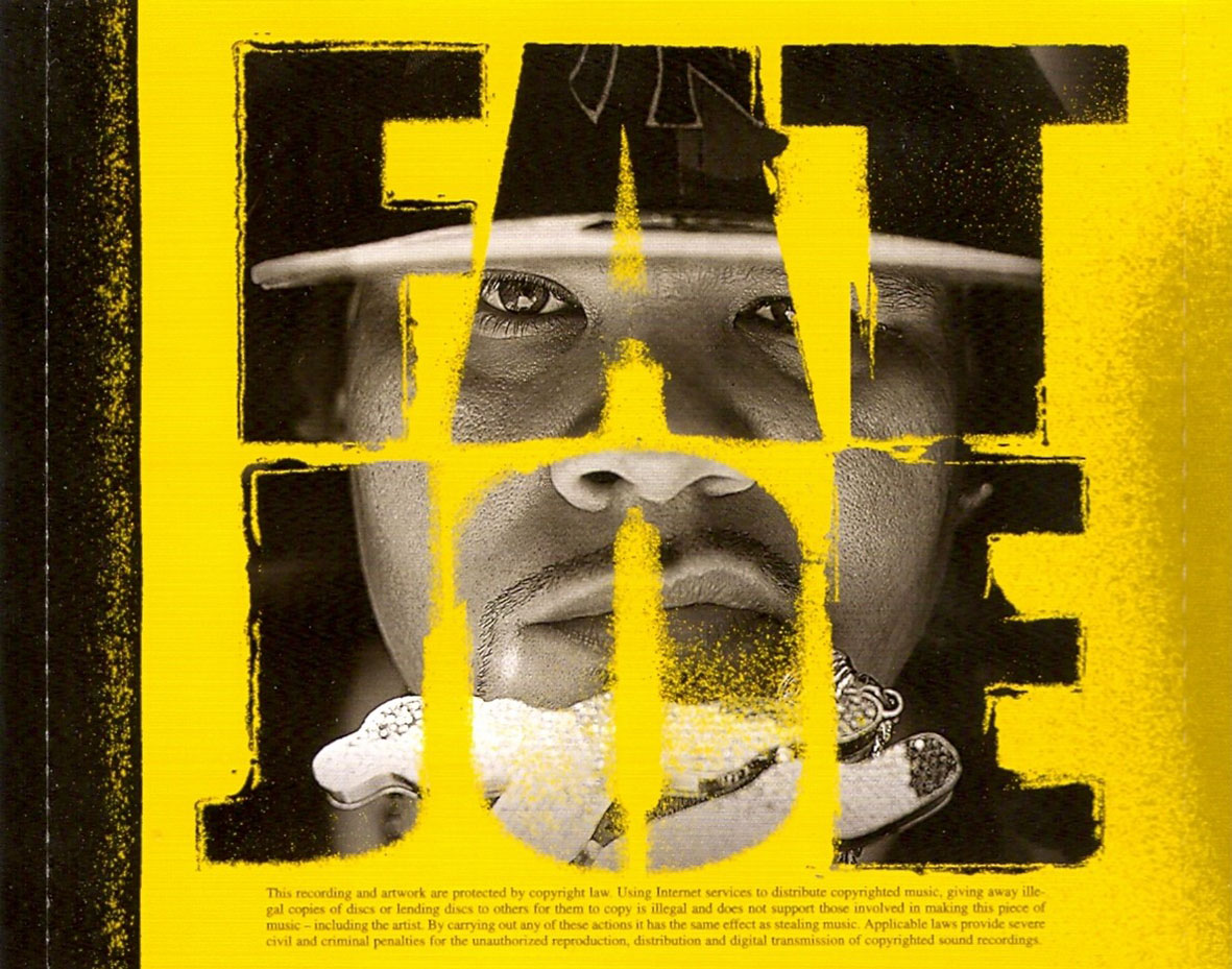 Cartula Interior Trasera de Fat Joe - Me, Myself & I (Japan Edition)