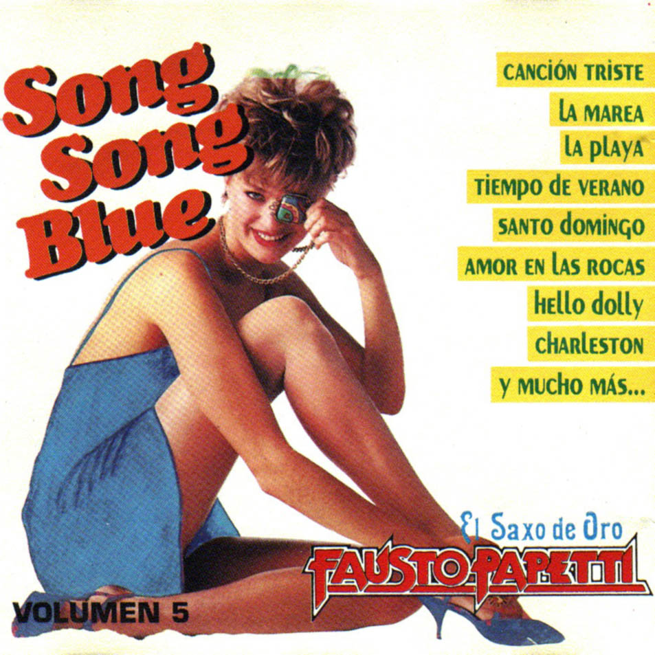 Cartula Frontal de Fausto Papetti - Song Song Blue Volumen 5