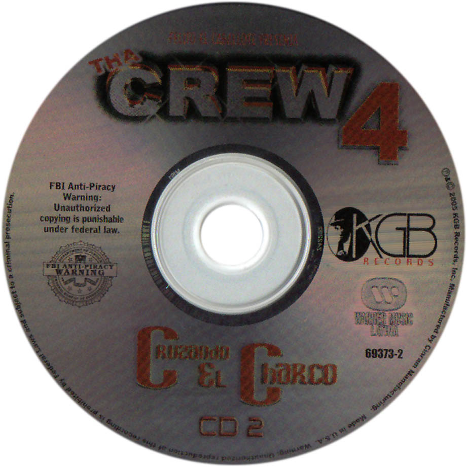 Cartula Cd2 de Felito El Caballote - Tha Crew 4: Cruzando El Charco