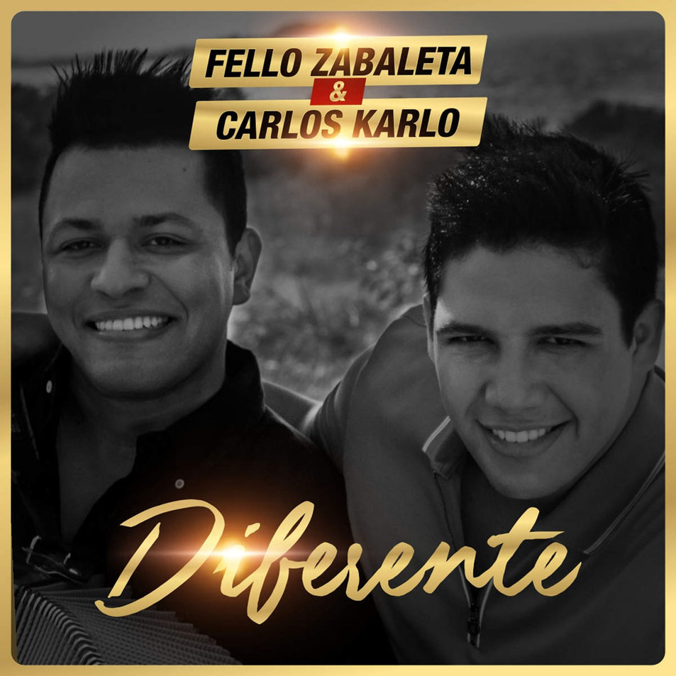 Cartula Frontal de Fello Zabaleta & Carlos Karlo Cotes - Diferente (Cd Single)