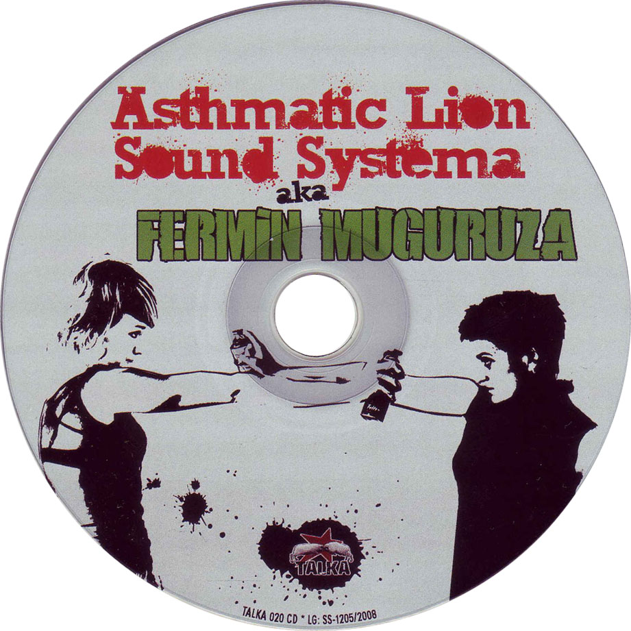 Cartula Cd de Fermin Muguruza - Asthmatic Lion Sound System