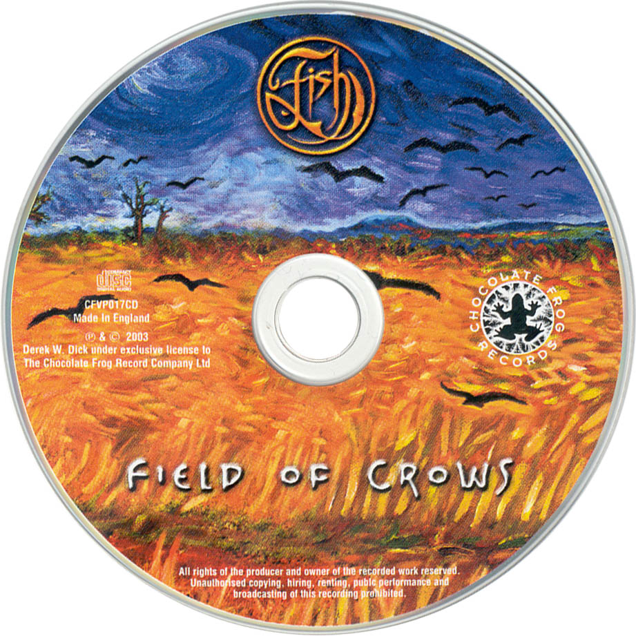 Cartula Cd de Fish - Field Of Crows