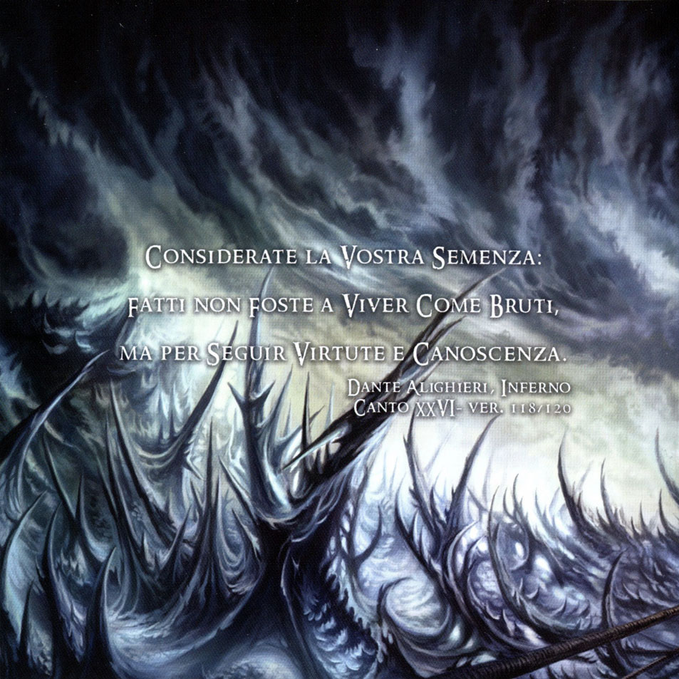 Cartula Interior Frontal de Fleshgod Apocalypse - Agony