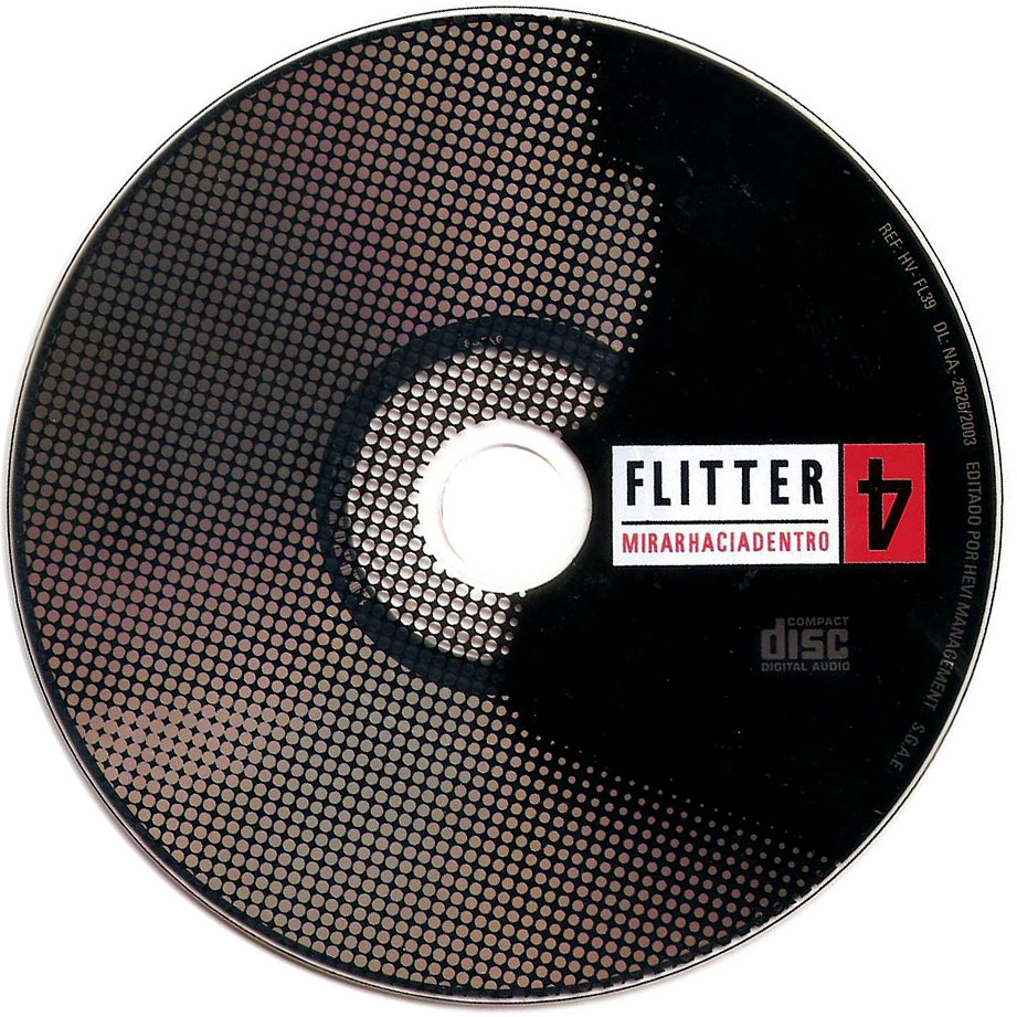 Cartula Cd de Flitter - Mirar Hacia Dentro