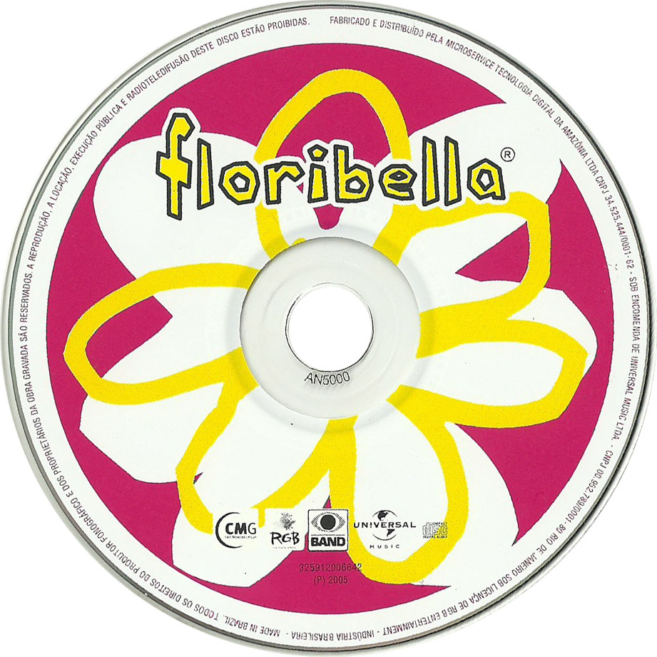 Carátula Cd de Floribella - Floribella