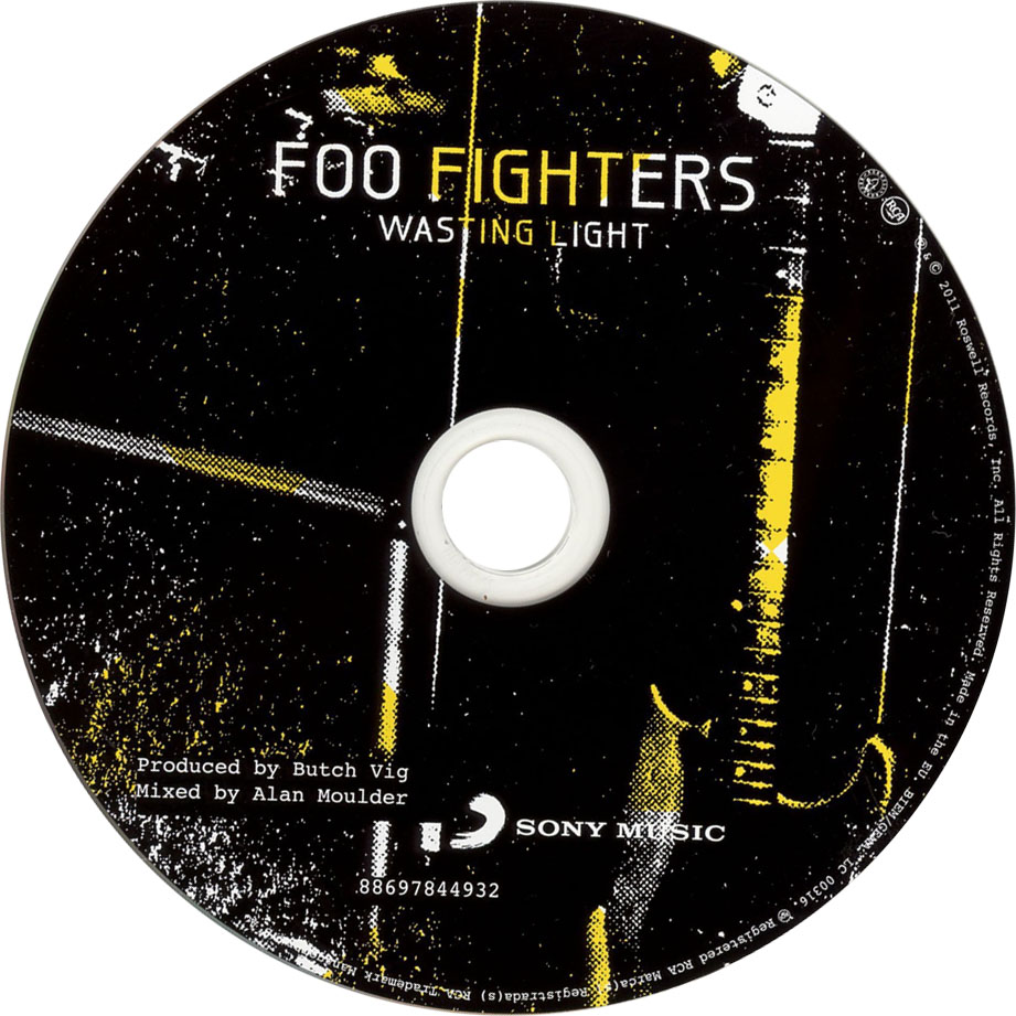Cartula Cd de Foo Fighters - Wasting Light
