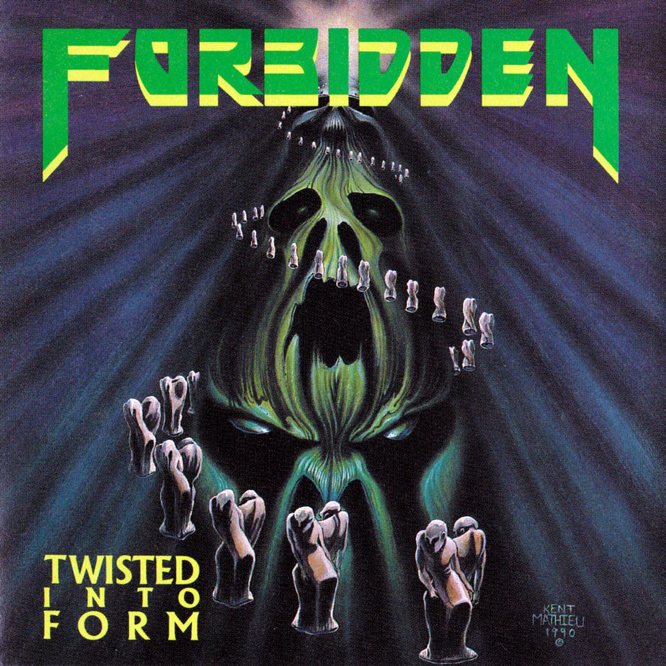 Cartula Frontal de Forbidden - Twisted Into Form