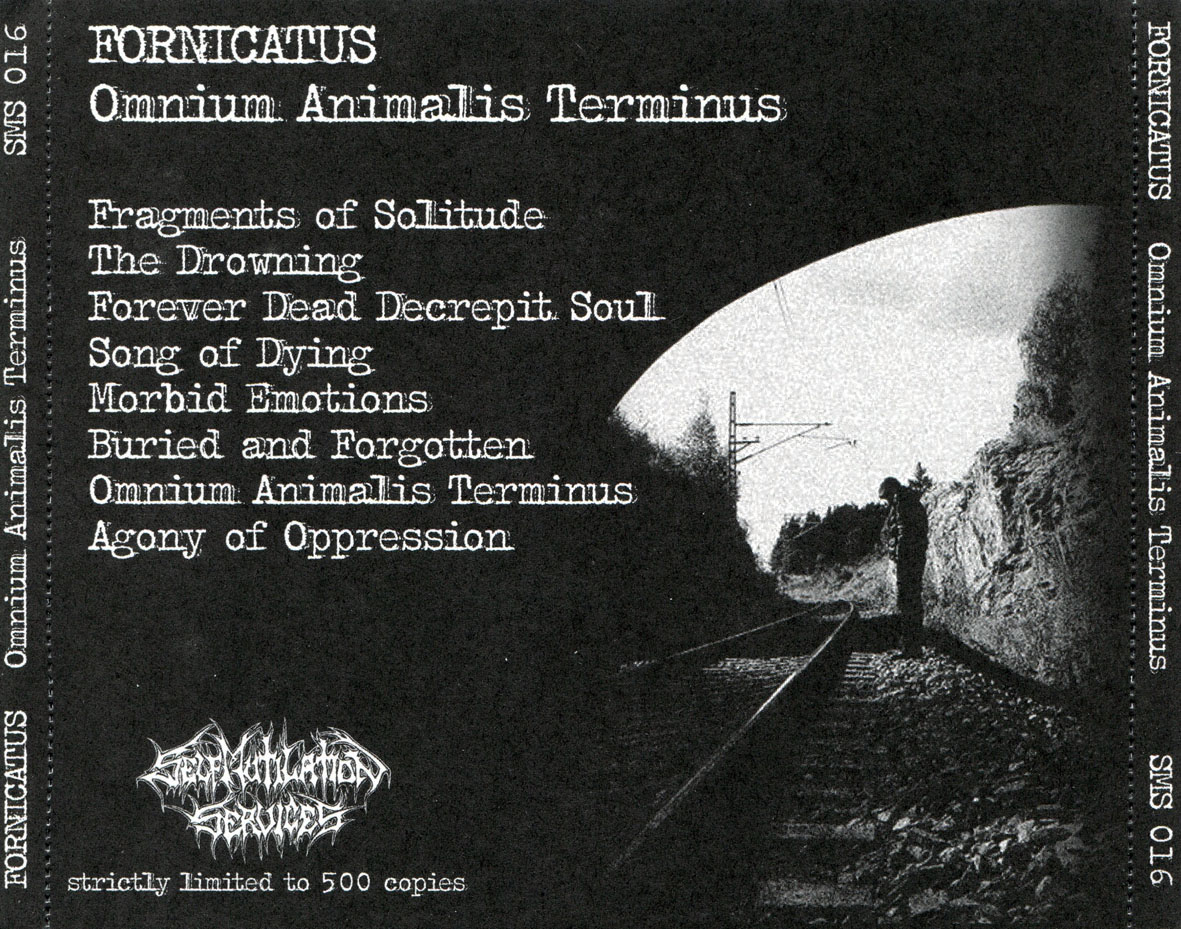 Cartula Trasera de Fornicatus - Omnium Animalis Terminus
