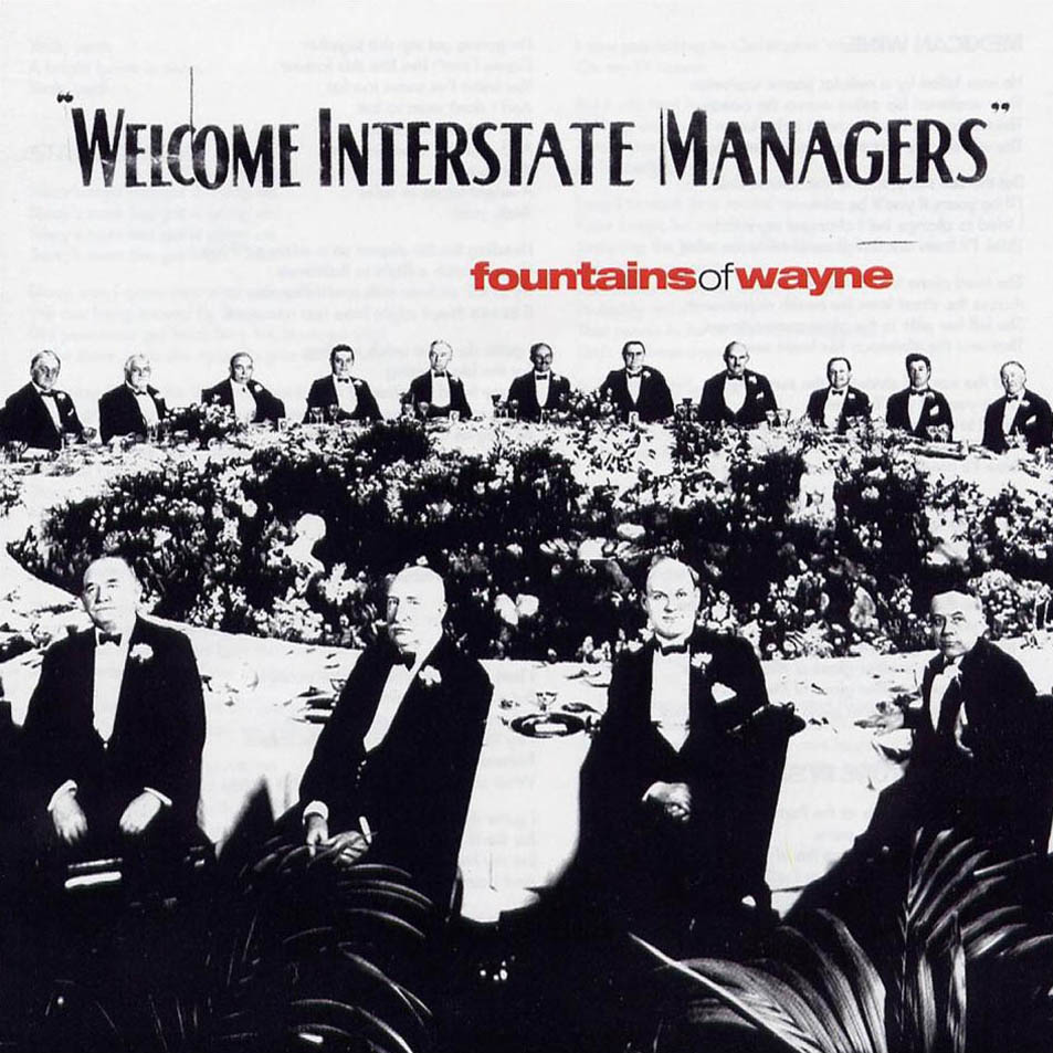 Cartula Frontal de Fountains Of Wayne - Welcome Interstate Managers