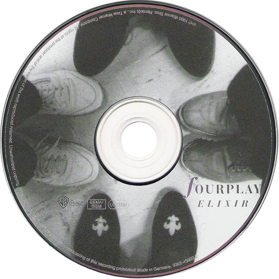 Cartula Cd de Fourplay - Elixir