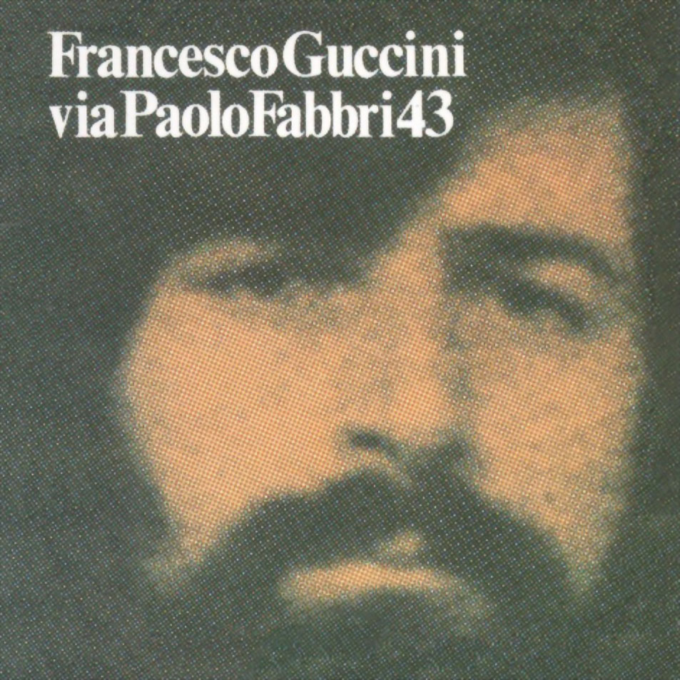 Cartula Frontal de Francesco Guccini - Via Paolo Fabbri 43