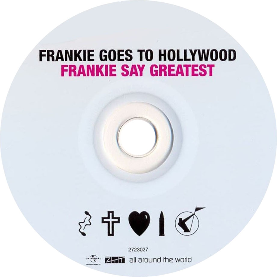 Cartula Cd de Frankie Goes To Hollywood - Frankie Say Greatest