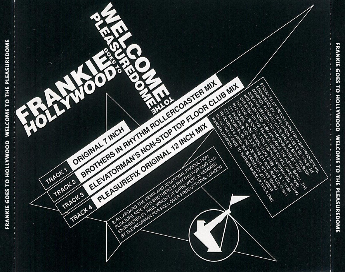 Cartula Trasera de Frankie Goes To Hollywood - Welcome To The Pleasuredome (Ep)