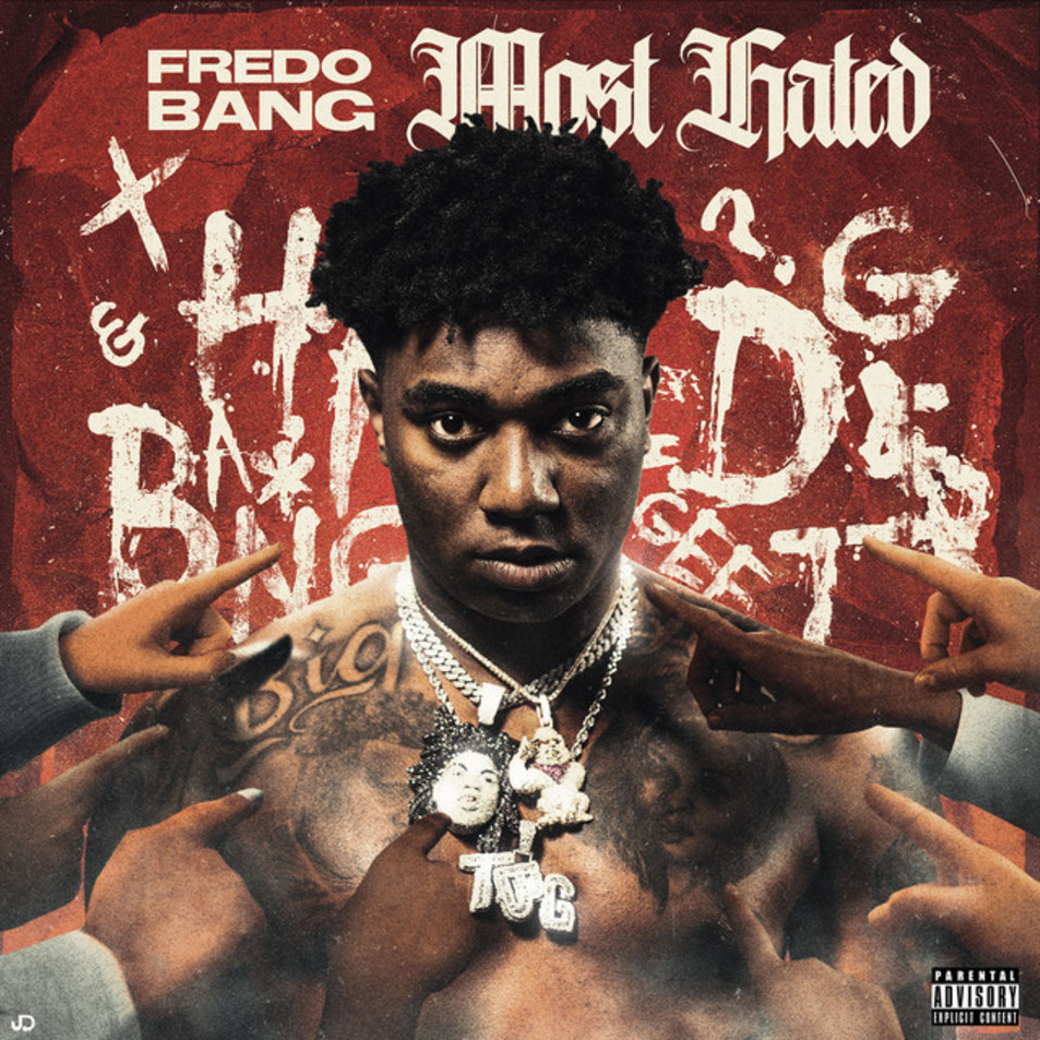 Cartula Frontal de Fredo Bang - Most Hated