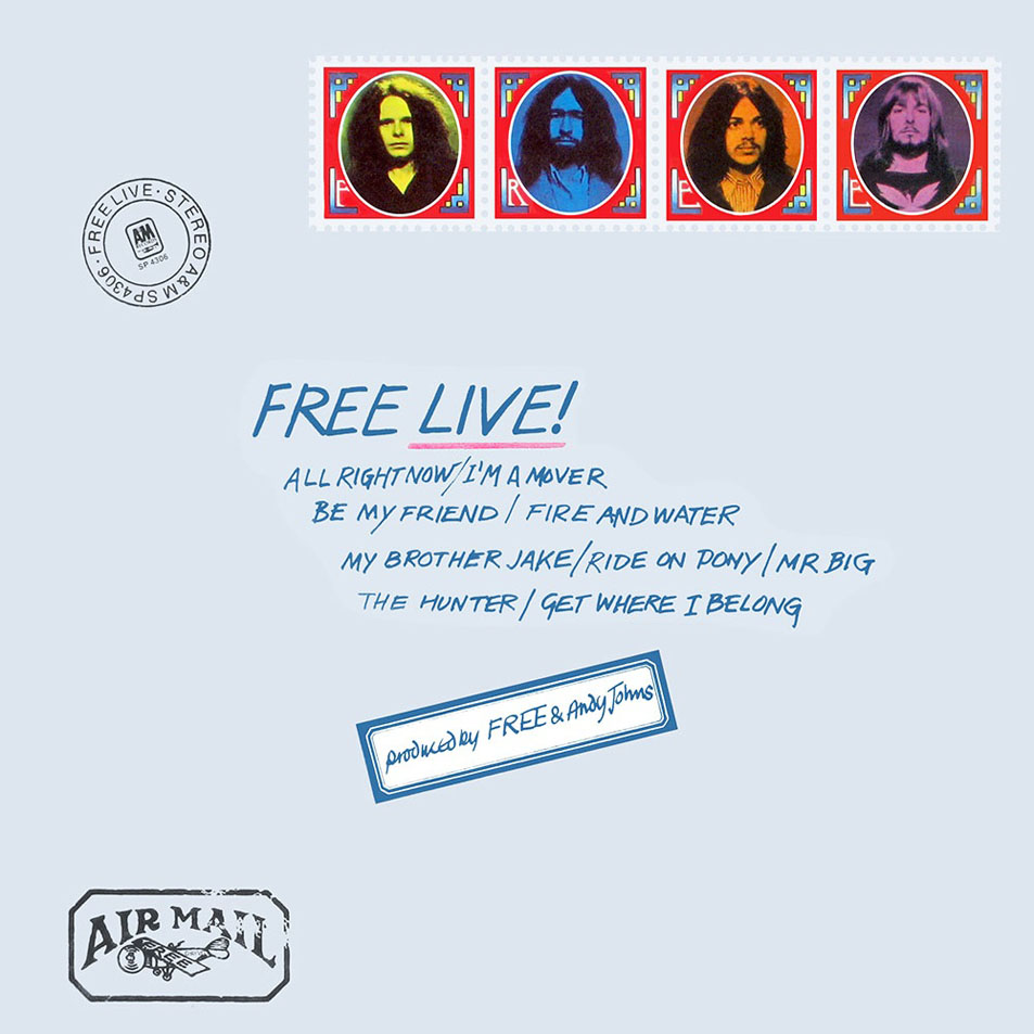 Cartula Frontal de Free - Free Live!