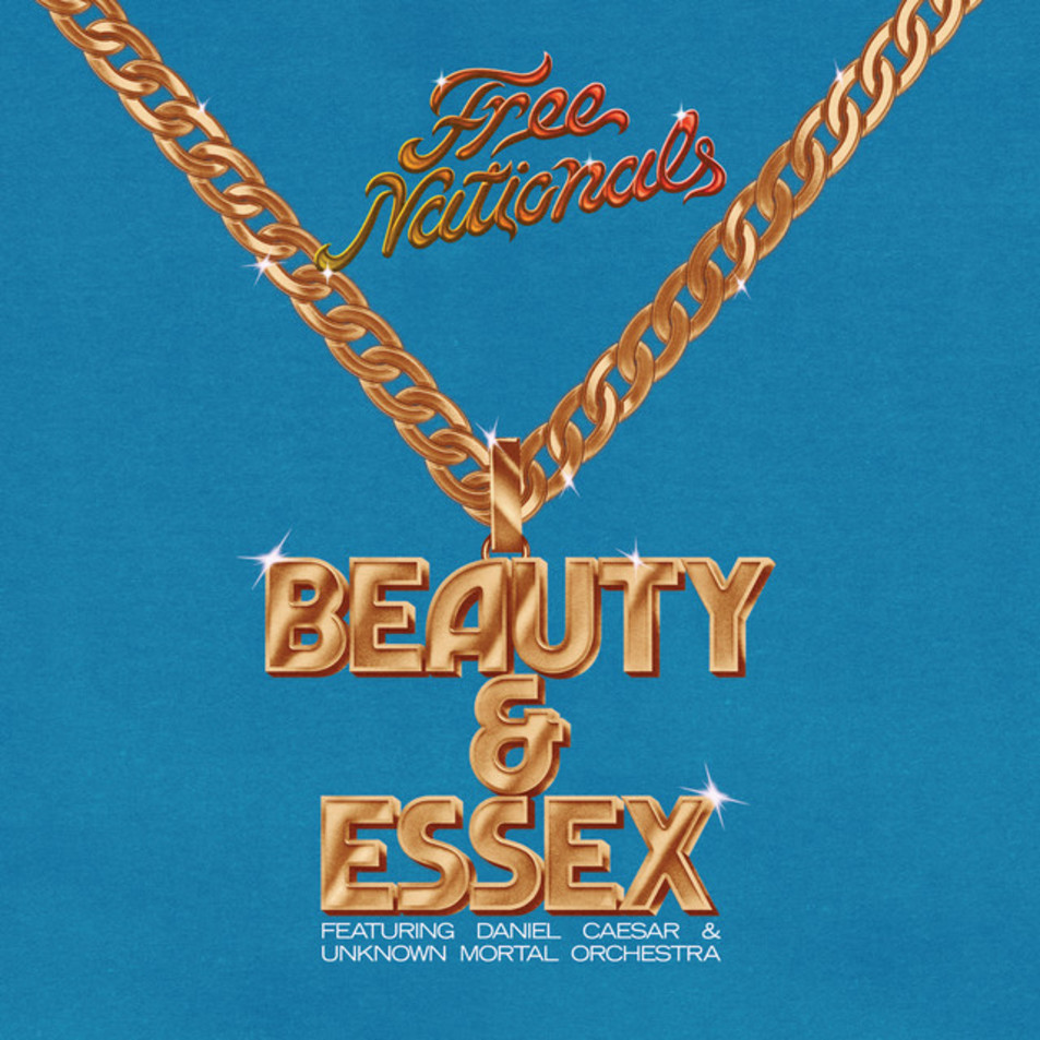 Carátula Frontal de Free Nationals - Beauty & Essex (Featuring Daniel Caesar & Unknown Mortal Orchestra) (Cd Single)