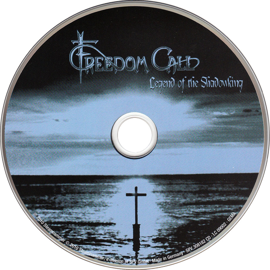 Cartula Cd de Freedom Call - Legend Of The Shadowking